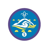 Image of Swimming Staged Badge Level 5